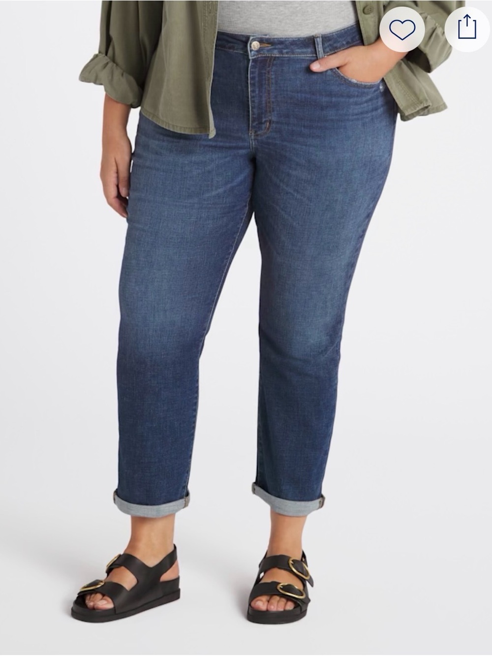 Daze Denim Lovergirl Roller Jean.